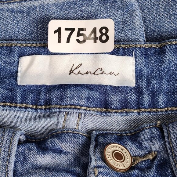 KanCan Jeans Womens 7 27 Blue High Rise Skinny Ankle Stretch Denim Casual - Picture 9 of 11